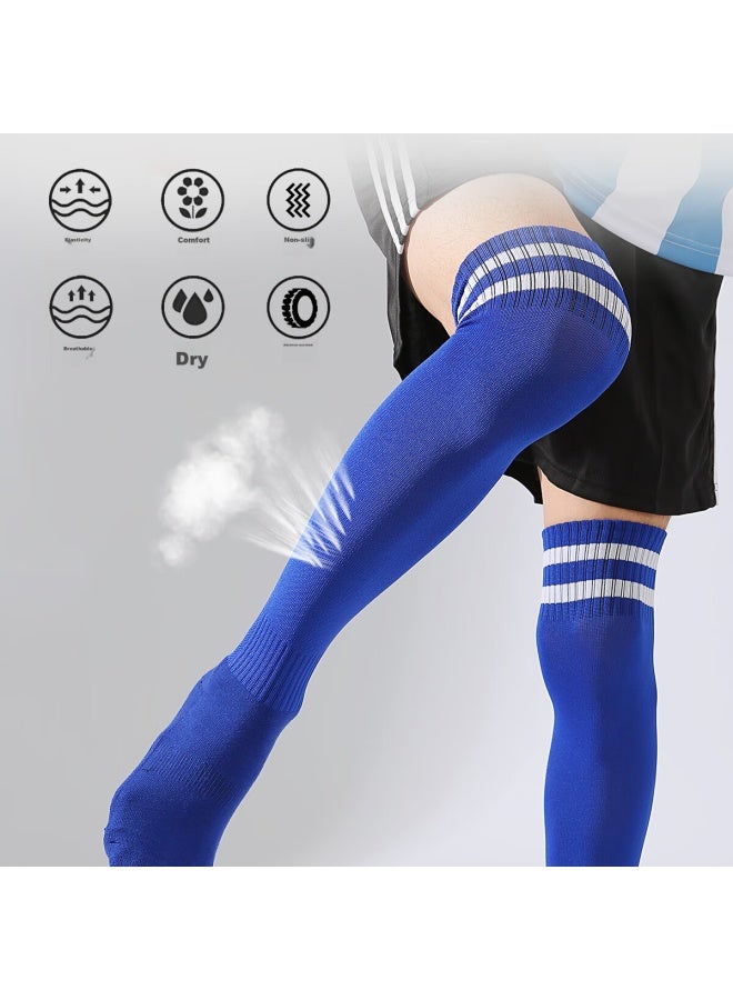 Caspian Wolf Soccer Socks, Long Over-knee Socks For Men And Women, Non-slip Children's Football Socks, Training Socks - Image 1