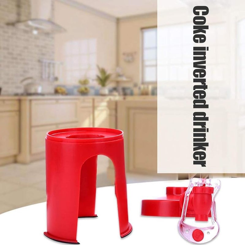 Red Hand Pressure Carbonated Beverage Machine Simple Switch Faucet Drinker - Image 3