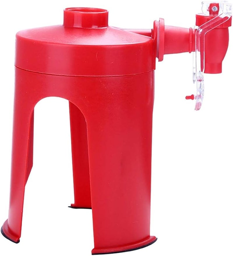 Red Hand Pressure Carbonated Beverage Machine Simple Switch Faucet Drinker - Image 1