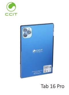 CCIT Tab 16 Pro 10.1 Inch Android Tablet 16GB RAM 1TB ROM 10000 mAh Battery with Keyboard and Accessories Blue - pzsku/Z7889937E654E31A54F4CZ/45/_/1732187657/72a79e26-e6cf-476c-94bb-f213b1d6c626