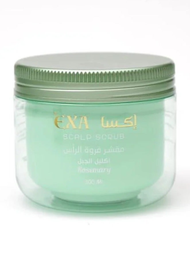EXA Scalp Scrub Rosemary 300 ml - Image 1