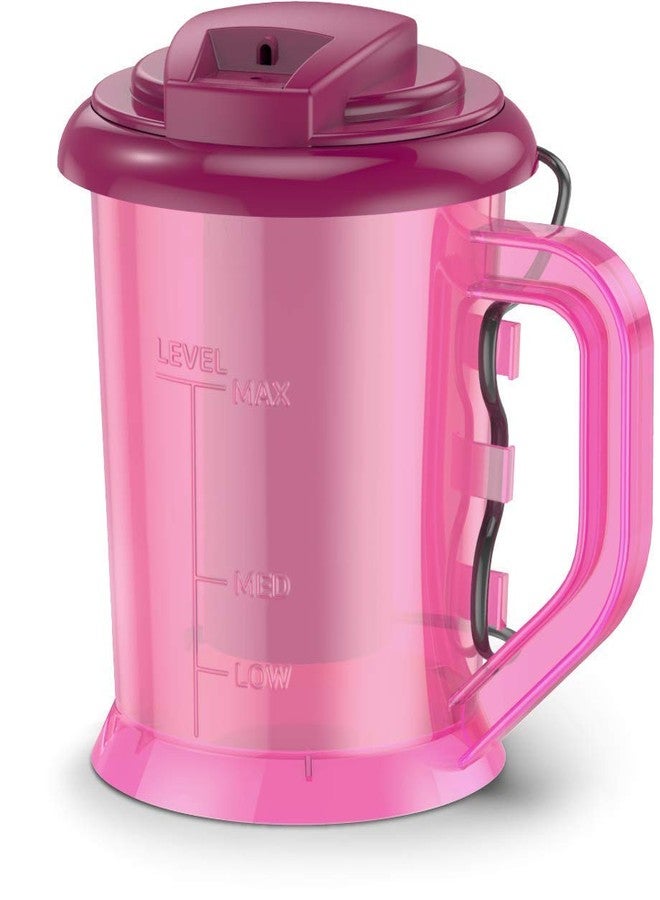NEXT ANGLE STOREMART Vaporizer with 2 Attachments Facial Sauna Steamer, Nose Steamer,Cold, Nozzle Inhaler, Nose Vaporiser (Pink) - Image 2