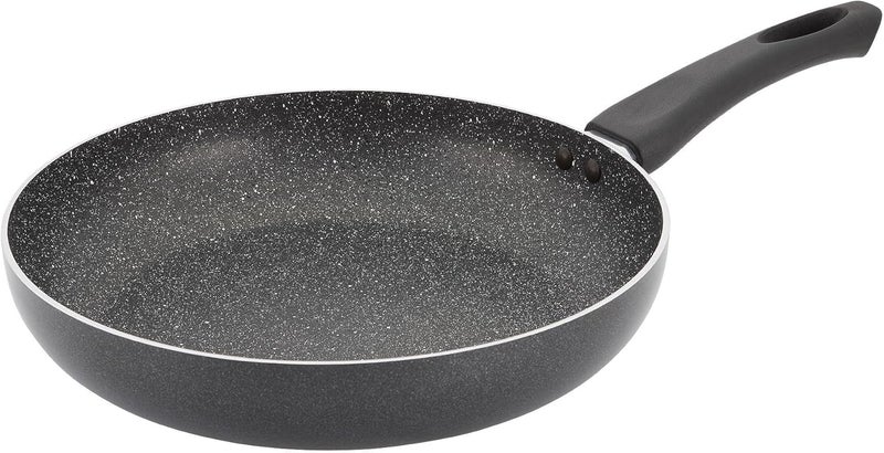 28cm Non Stick Frying Pan, Easy Clean Granite Coated with an Aluminium Base, Suitable for All Hob Types Including Induction, PFOA Free