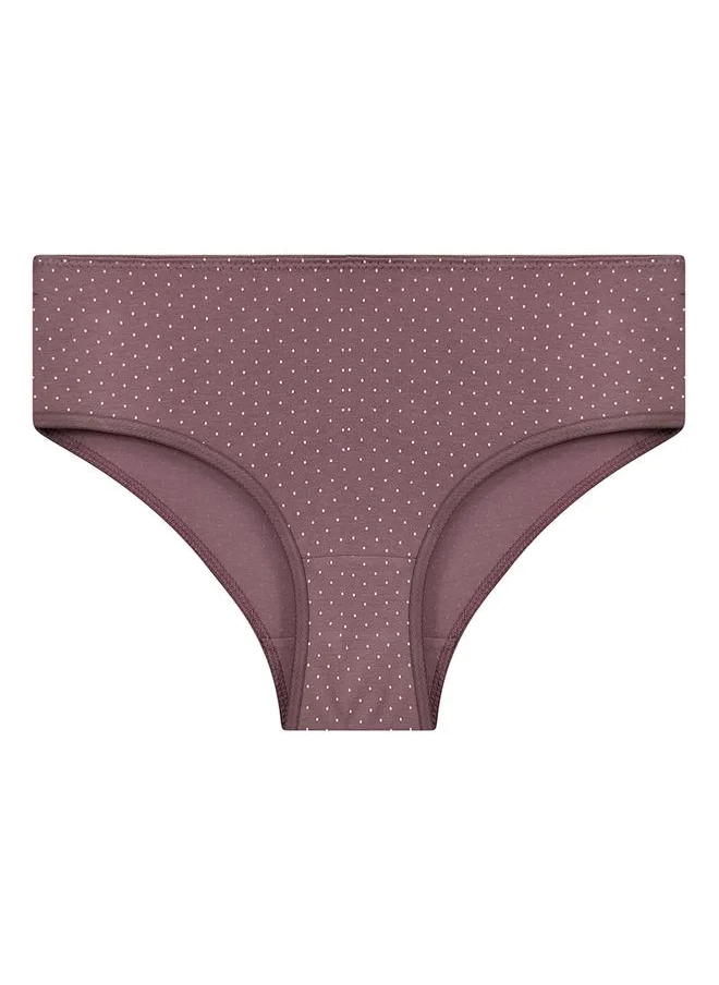 Clovia Clovia Set of 3 - Mid Rise Printed Hipster Panties