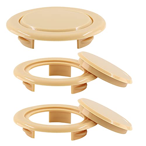 Biaungdo Biaungdo 3 Sets 2 Inch Outdoor Patio Table Umbrella Hole Ring and Cap Set, Standard Size Garden Beach Tablet Thicker  - Image 1