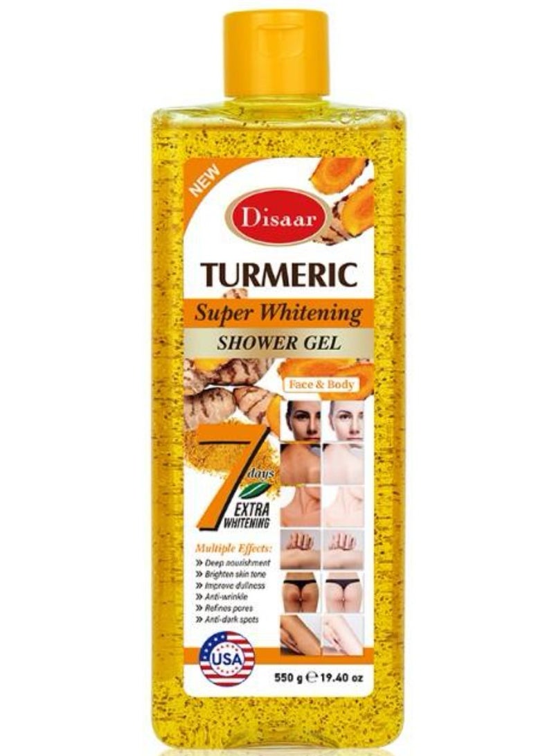Disaar Turmeric Super Whitening Shower Gel 550 g