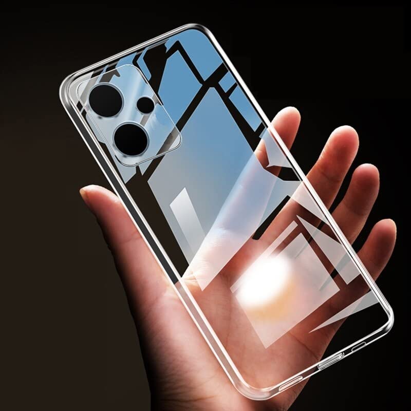 REALCASE Silicone Crystal Clear Realme 10 Pro+ Plus 5G Back Cover Case | Protective Design Transparent Back Cover Case For Realme 10 Pro+ Plus 5G - Image 4