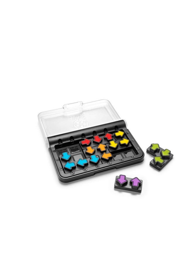 SmartGames IQ Arrows | Boost Planning and Problem Solving Skills | 120 Challenges from Easy to Expert | Great for Ages 7 - Adult | A Fun Travel Game in a Portable Case - Image 4