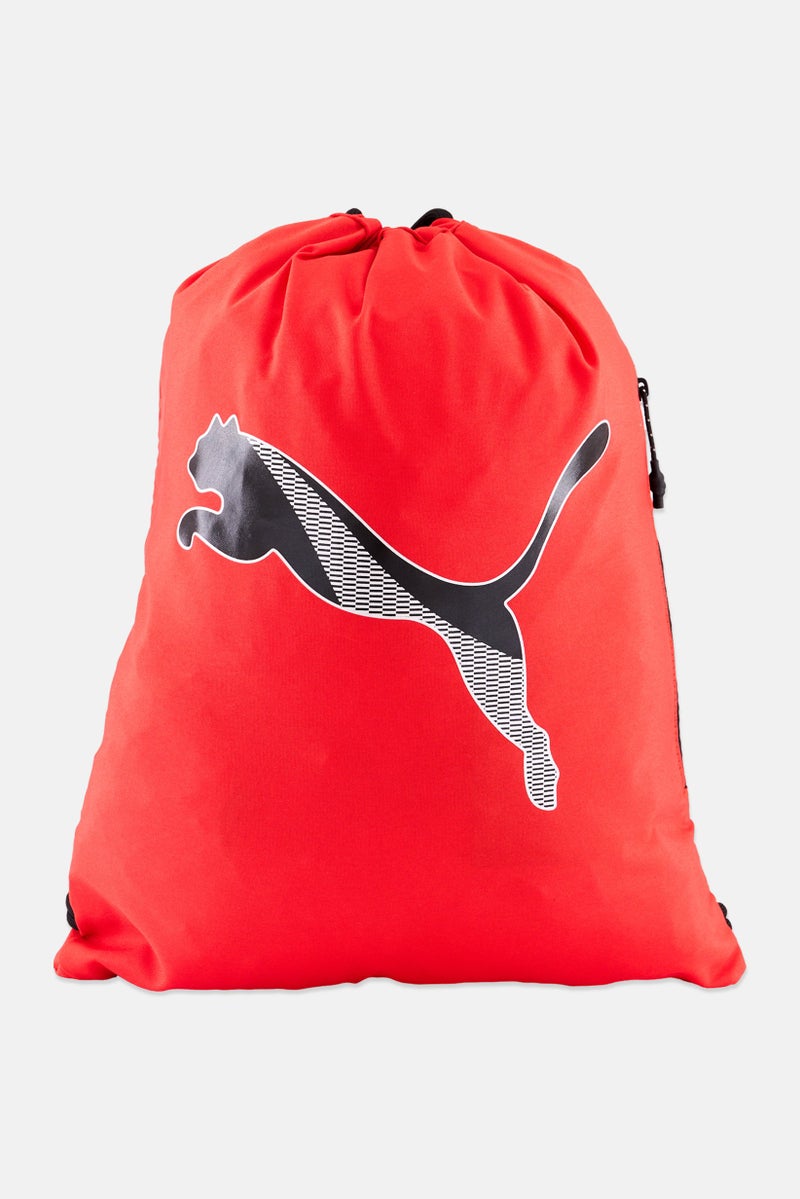 PUMA Men Brand Logo Sports Bag 45 H x 35 L x 1 W cm, Red - Image 1
