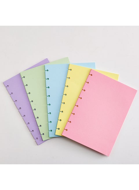 A5 Lined Refill Paper 3/6/7 HolesA5 colored paper blank mushroom 8 holes A5 colored paper blank mushroom 8 holes