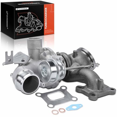 A-Premium Complete Turbocharger Turbo Kit with Gasket Compatible with Ford Explorer 2013-2015, Edge 2013-2014, 2.0L, K03, Replace# 5303-970-0600, CB5Z-6K682-D - Image 1