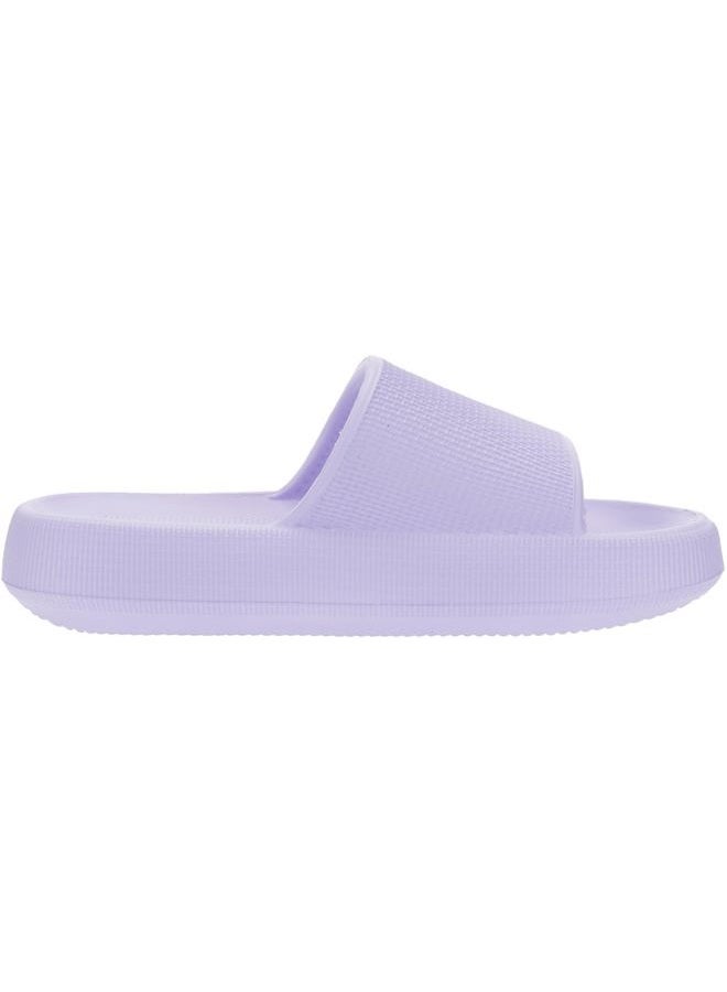 BRONAX Pillow Slippers for Women and Men | House Slides Shower Sandals | Extremely Comfy | Cushioned Thick Sole, Light Purple, 4-5.5 Women/3-4 Men - Image 5