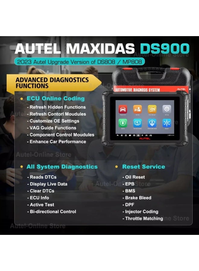 Autel DS900 Android 11 Tablet for All-System Vehicle Diagnostics - Image 4