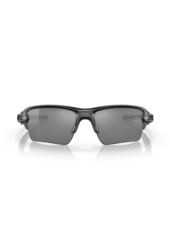 OAKLEY نظارات شمسية مستطيلة شبه بدون إطار للرجال Flak 2.0 XL OO9188 73 - حجم العدسة: 59 مم - Image 4