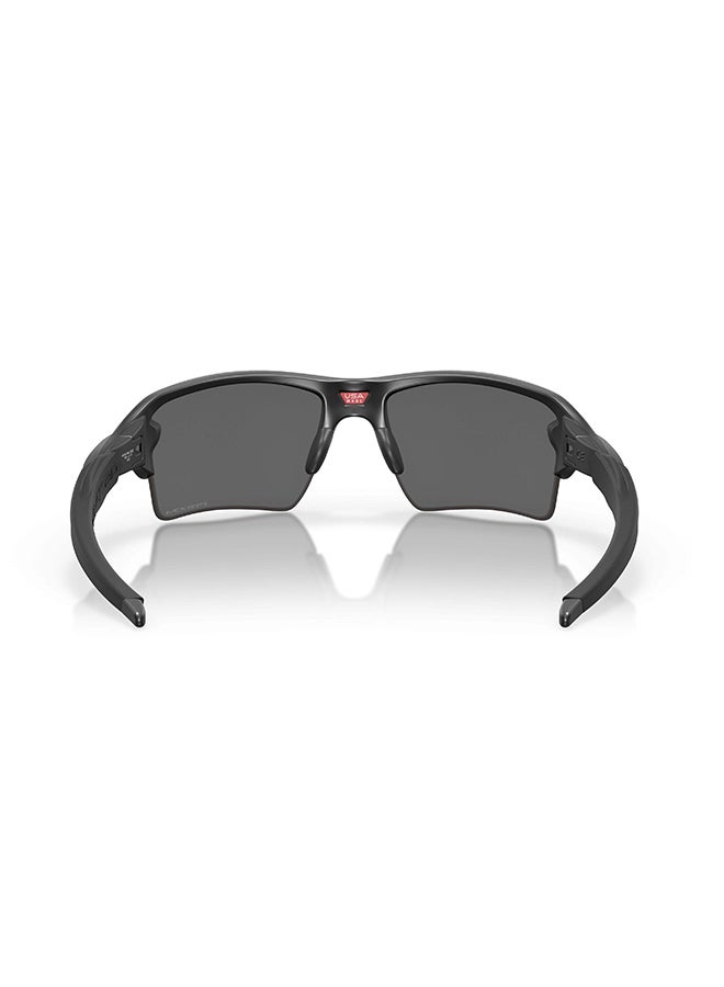 OAKLEY نظارات شمسية مستطيلة شبه بدون إطار للرجال Flak 2.0 XL OO9188 73 - حجم العدسة: 59 مم - Image 3