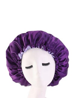 JoyousSto Women's Adjustable Double-Sided Satin Silk Soft Hat Soft Double-Sided Sleeping Cap  - Image 1