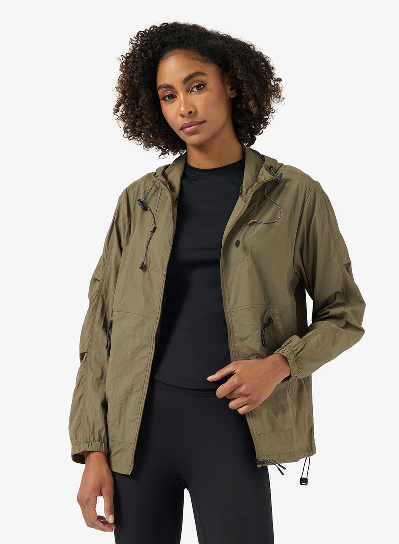 FRWD Hooded Longline Hiking Jacket - Image 1