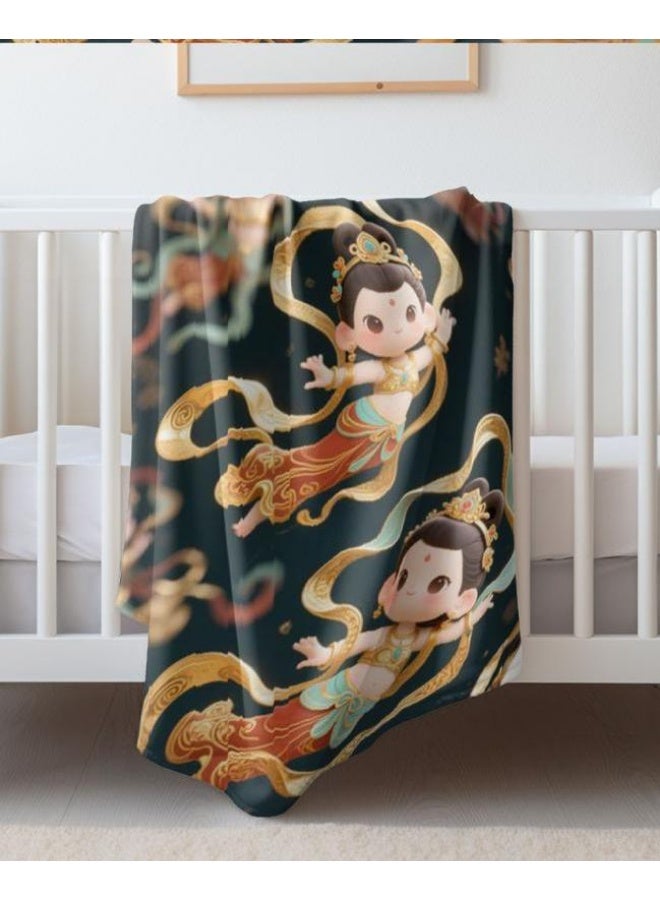 general Children's or student cartoon flannel thin blanket (warm and comfortable, suitable for sleep, games) 100cm*150cm - 237 - Image 5