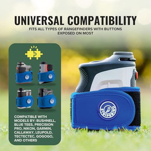 Stripebird - 2.0 Slim Golf Magnetic Rangefinder Strap (Blue - Form Fitting & No Buckle Strap) - Image 5