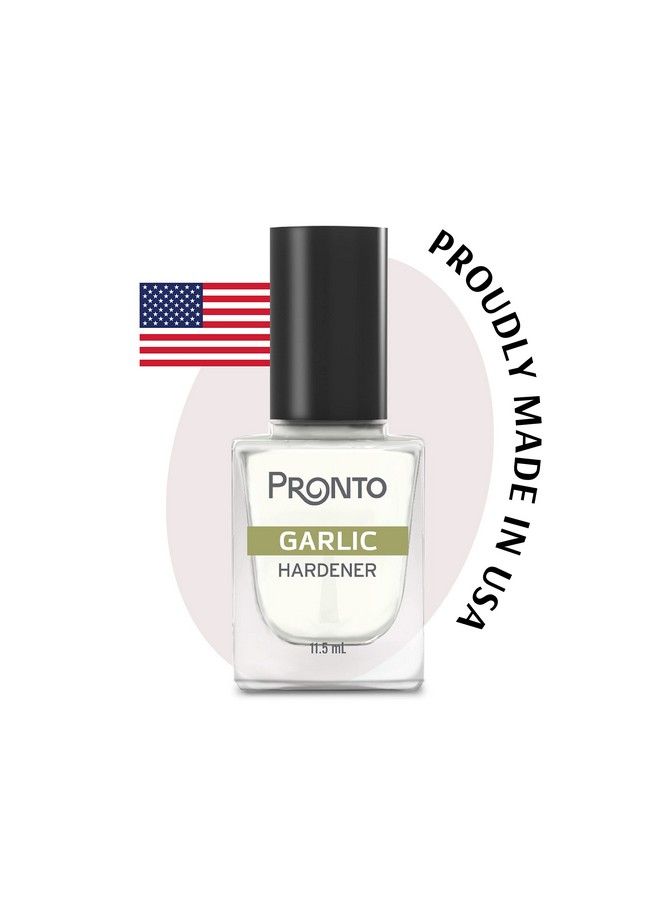 PRONTO Garlic Hardener Nail Treatment. Base Coat And Top Coat Nail Strenghtener - Image 4