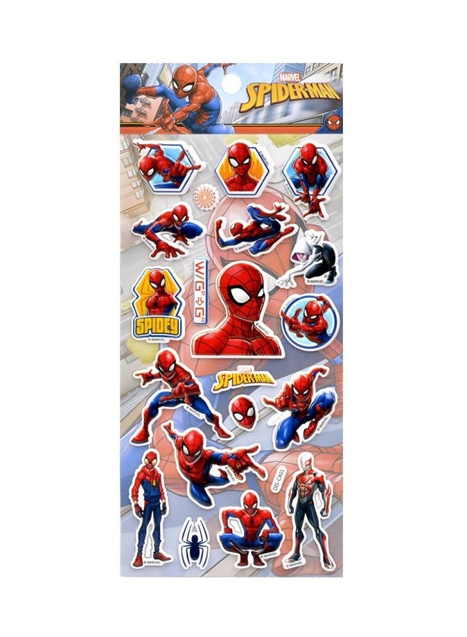 Spiderman Children's Room Spiderman 3D Effect Sticker Wall Sticker - Image 1