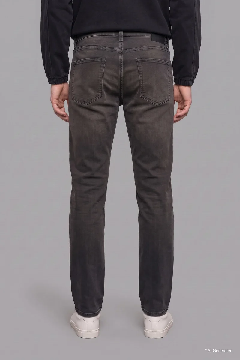 Defacto  Sergio Regular Fit Regular Waist Straight Leg Jeans for Men | Best Price UAE