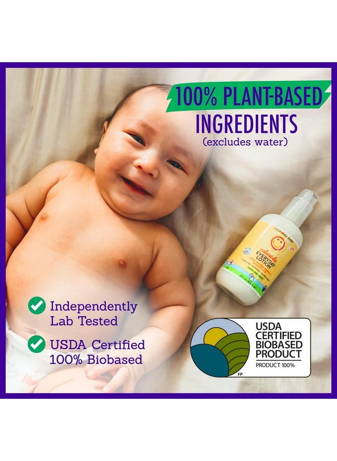 California Baby Calendula Lotion 100% Plantbased Very Soothing Baby Lotion For Sensitive Skin Lavender Kids Lotion Allergy Friendly Organic Calendula + Aloe Vera 251 Ml / 8.5 Oz.  - Image 5