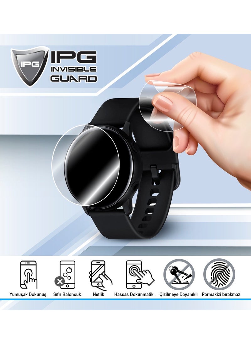 IPG - Amazfit T-Rex 3 Compatible Hydrogel Screen Protector (2 Pieces) - Image 1