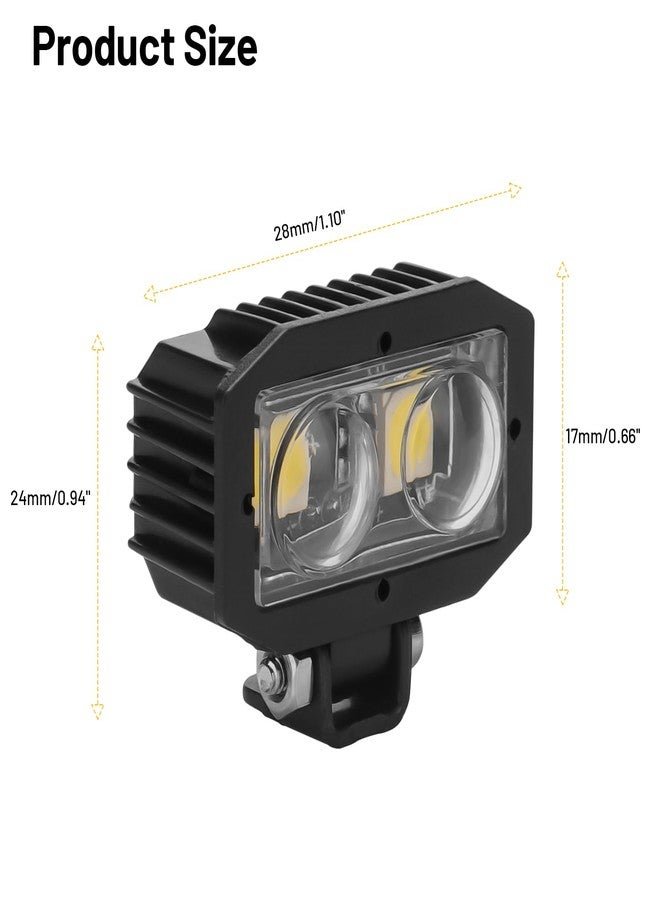daitoku RC Car Lights LED Spotlights, daitoku RC Car Roof Light Kit 2 Dual Lights Without Controller for Axial SCX10 90046 Traxxas TRX4 TRX6 Wraith RR10 MST Redcat Gen8 - Image 5