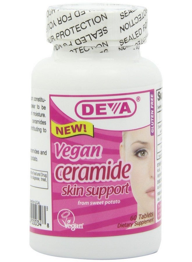 Deva Nutrition Deva Vegan Ceramide Skin Support 60 Count - Image 1