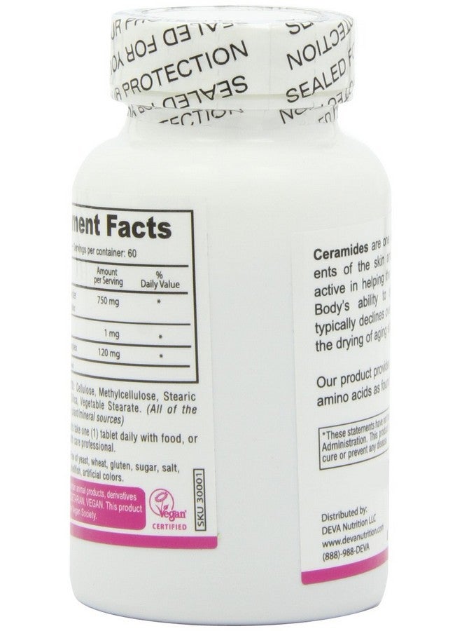 Deva Nutrition Deva Vegan Ceramide Skin Support 60 Count - Image 4