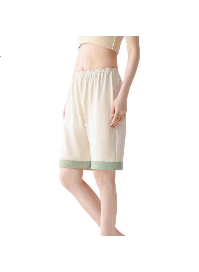 Joae 100% Cotton Women'S Home Pants Five-Point Pajamas Women'S Shorts Spring And Summer Casual Sports Loose-Fit L - Image 2