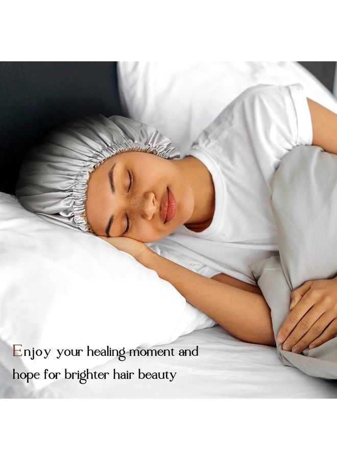 YANIBEST Satin Bonnet Silk Bonnet Hair Bonnet for Sleeping Hair Bonnets for Women Curly Natural Hair