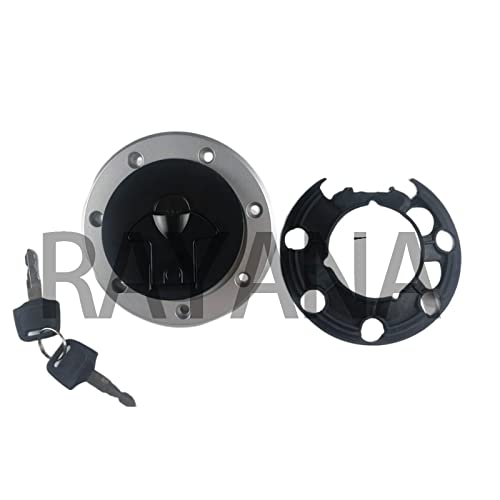RAYANA Gas Fuel Tank Cap Cover Lock Key Compatible For Kawasaki Ninja ZX6R ZX7R ZX9R ZX11 Ninja 250R 500R EX250 EX400 EX500 - Image 4