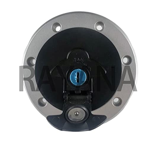 RAYANA Gas Fuel Tank Cap Cover Lock Key Compatible For Kawasaki Ninja ZX6R ZX7R ZX9R ZX11 Ninja 250R 500R EX250 EX400 EX500 - Image 5