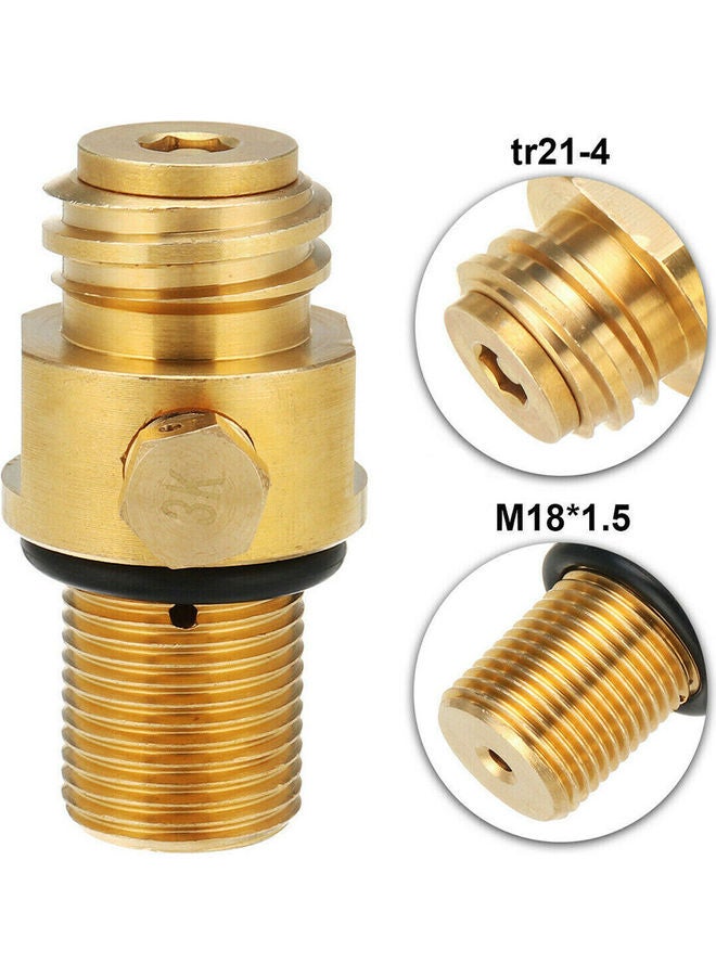 NIBEMINENT Valve Adaptor Gold - Image 5