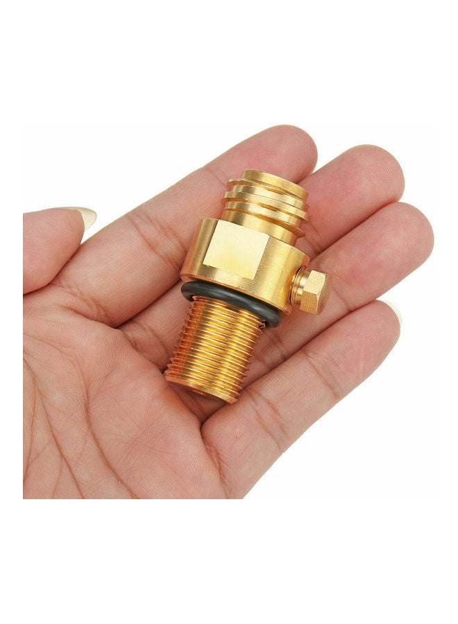 NIBEMINENT Valve Adaptor Gold - Image 2