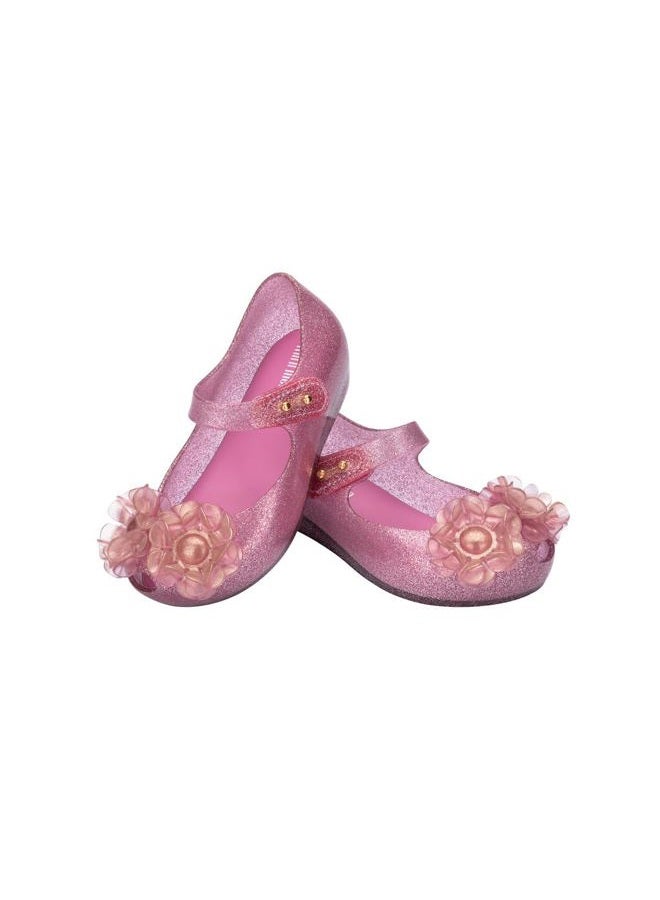 Mini Melissa Ultragirl Springtime Peep-Toe Mary Jane Shoes for Babies & Toddlers, Glitter Pink, 7 Little Kid - Image 5