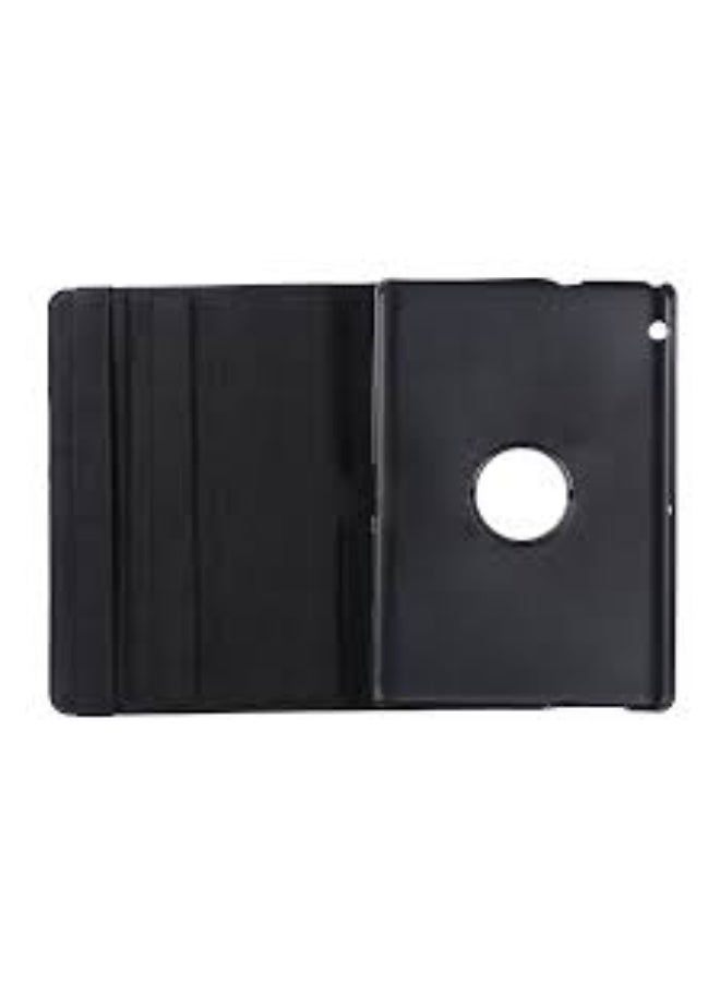 Rotating Case for iPad Pro 12.9-inch 1st & 2nd Generation 2015/2017 Techcircle Slim Premium PU Leather Smart Cover Multi Angle Viewing Stand Folio Magnetic Hard Shell Protective Case Black - Image 2