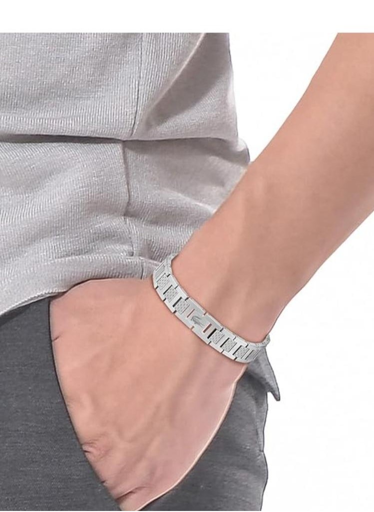 LACOSTE Lacoste men silver bracelet  - Image 2