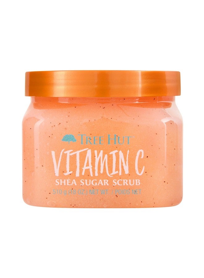 Tree Hut Vitamin C Shea Sugar Scrub, 18 oz, Ultra Hydrating and Exfoliating Scrub for Nourishing Essential Body Care - Image 1
