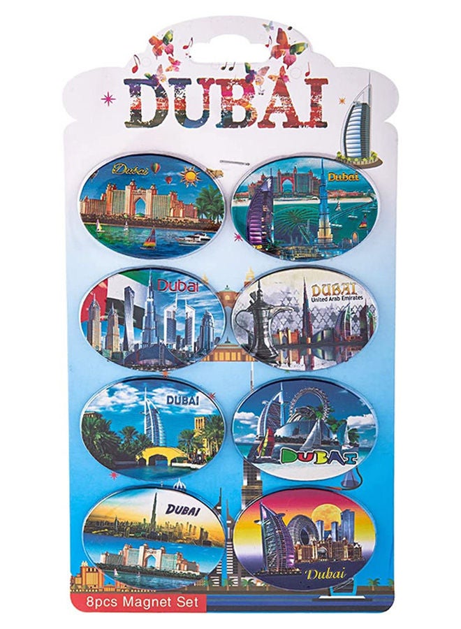 AKDC Dubai Magnet 8Pcs  - Image 1