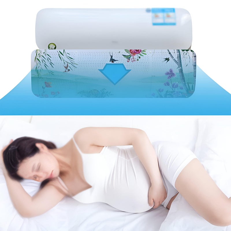 AC Wind Deflector - Adjustable air diverter shield for 70-105cm units, prevents cold air blasts, ideal for bedrooms, offices, and spaces needing gentle airflow - Image 2