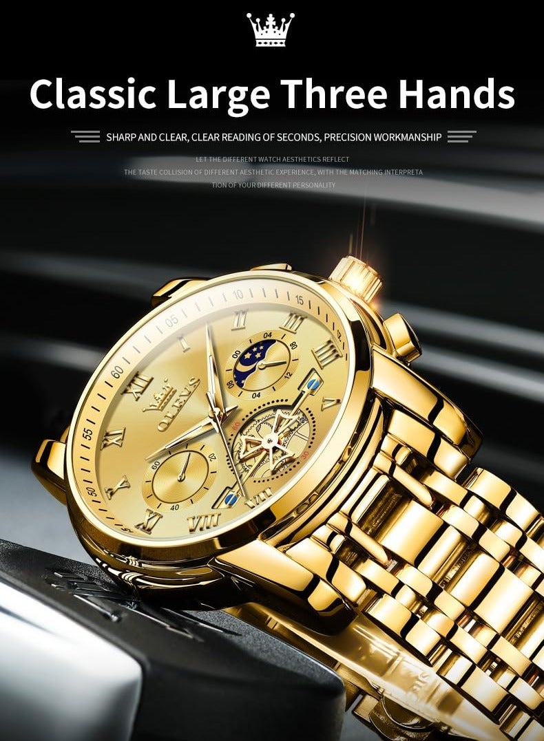 أوليفز ساعات مقاومة للماء للرجال 2859 - Image 5