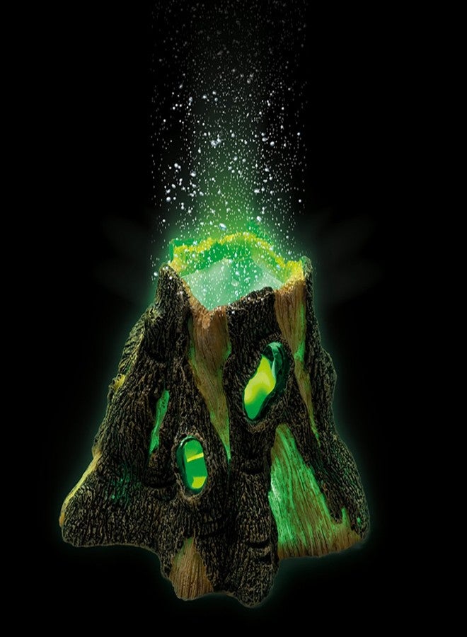 Ferplast Hydor H2Show Green Stump/Log Kit - Green LED with Bubbles - Image 2