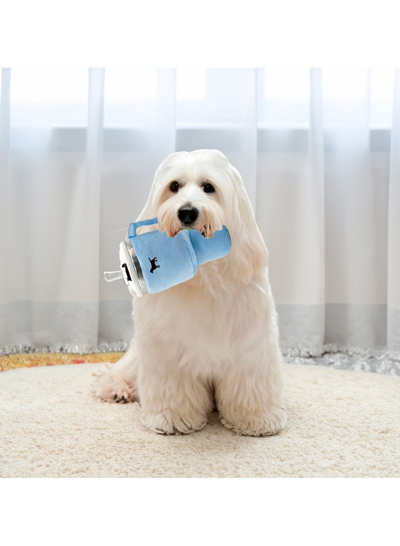 عام لعبة قطنية للكلاب، عدسات للكلاب، لعبة مضغ كوب ذات تفاعلات صوتية، لعبة قطنية صلبة ودائمة للحيوانات الأليفة الرائعة. - Image 1