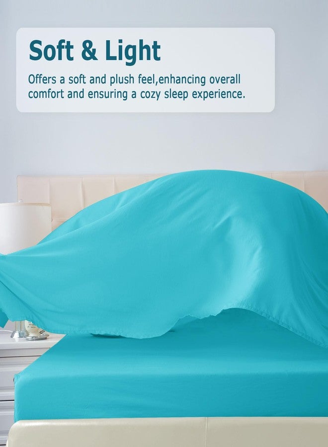 Homilay Queen Size Bed Sheet Set - 4-Piece Soft Microfiber Sheets with Deep Pockets, Cooling Technology, and Wrinkle-Free Pillowcase. Hotel-Quality, Durable Bedding, Capri - Image 2