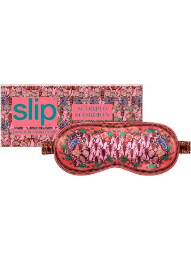 Slip Pure Silk Sleep Mask Zodiac Signs Scorpio 1 piece - Image 1
