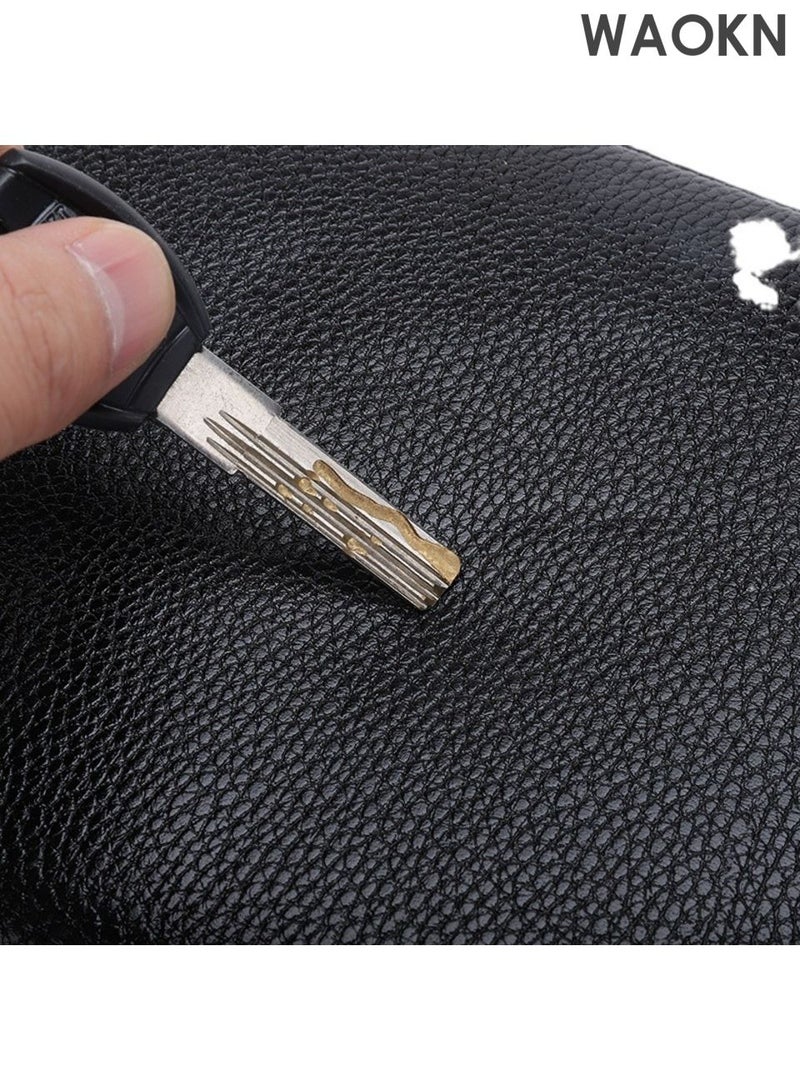 WAOKN Men's large capacity wallet, designed to be fashionable and versatile, featuring a deer head envelope wallet. Business leisure wallet, deer head pattern embossed printed wallet, minimalist textured leather fabric wallet. - Image 3