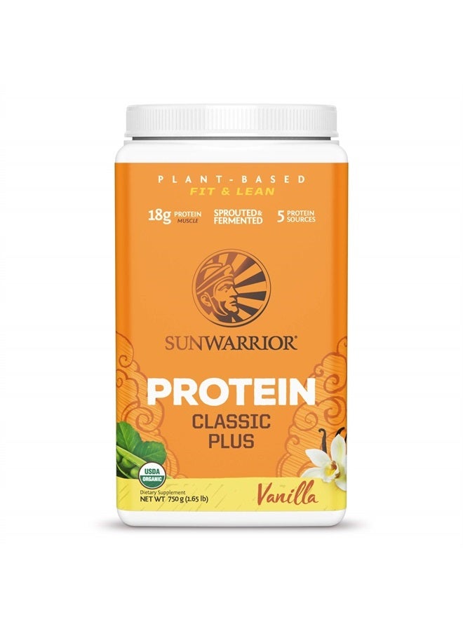 SUNWARRIOR Organic Classic Plus Vanilla, 750 GR - Image 2